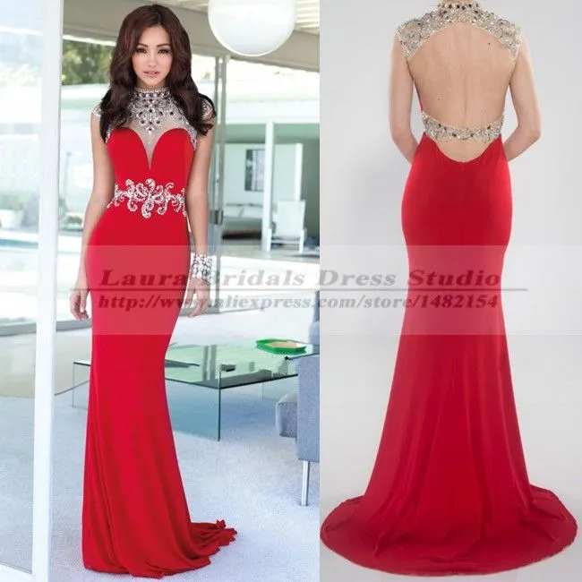 Aliexpress.com: Comprar Vestidos De Gala Formal largo Backless De ...