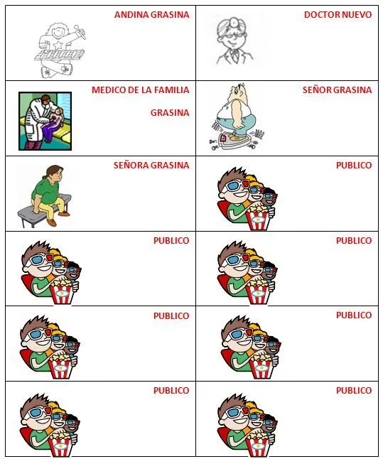 Ficha alimentos nutritivos y no nutritivos - Imagui