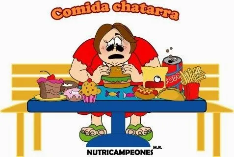 Alimentos chatarra dibujos - Imagui