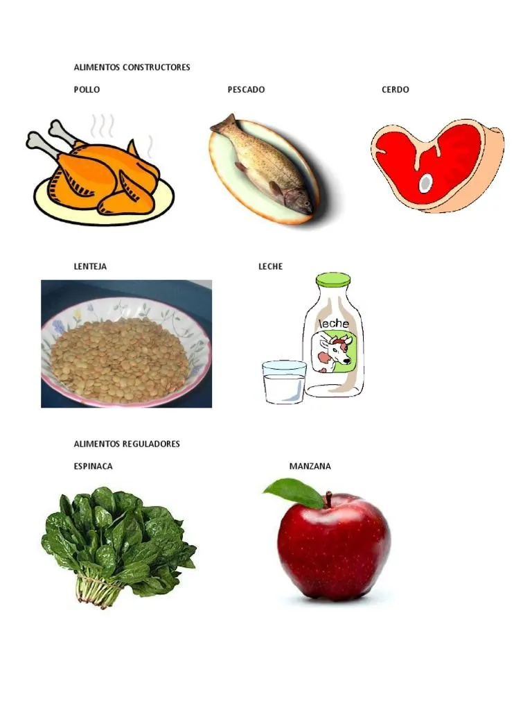 Alimentos Constructores | PDF Alimentos Constructores | PDF