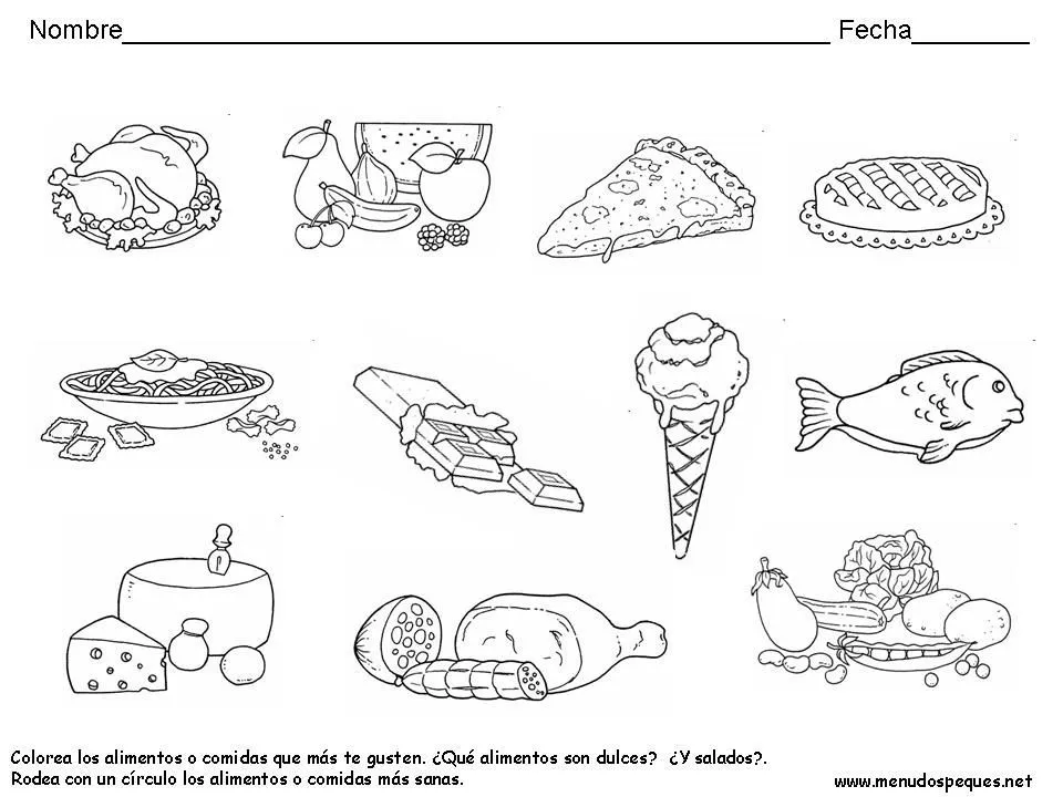 Alimentos favoritos | proyecto alimentación | Pinterest | Niños de ...