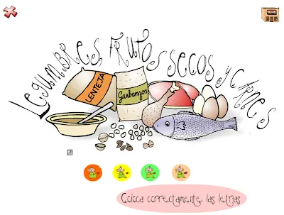 Alimentos: MENÚ: LEGUMBRES, FRUTOS SECOS Y CARNES Alimentos: MENÚ: LEGUMBRES, FRUTOS SECOS Y CARNES