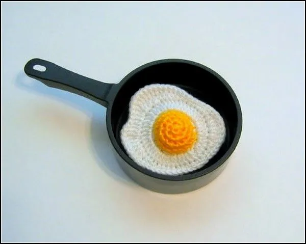 Alimentos tejidos a crochet ~ Solountip.com