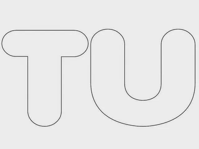 Aline Artes em Eva: Molde de Letras Grandes