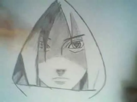 como dibujar a uchiha madara - YouTube