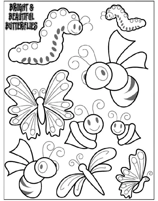 allerlei insecten | kleurplaten | Pinterest allerlei insecten | kleurplaten | Pinterest