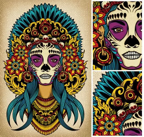Alma--Enamorada♥ - jocedu: Calaveras y colores ! Alma--Enamorada♥ - jocedu: Calaveras y colores !