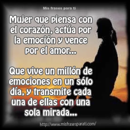 Alma de mujer | Frases