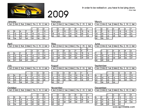 Calendario 2009, +10 opciones para crear calendarios Calendario 2009, +10 opciones para crear calendarios