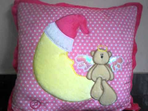 ALMOHADA PARA NIÑAS REZA ANGEL DE LA GUARDA - YouTube