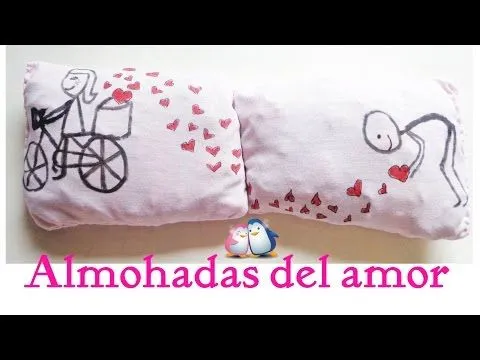 Almohadas del amor ♥ Regalo original para mi novio/a ♥ - YouTube