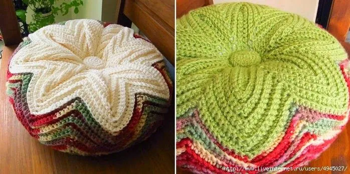 Un almohadón muy especial! | Crochet y Dos agujas