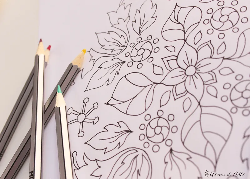 Almuruiz: 7 Dibujos para colorear antiestrés Almuruiz: 7 Dibujos para colorear antiestrés