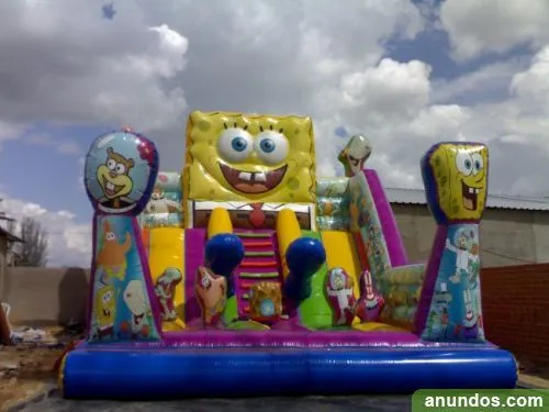 Alquiler castillo hinchable bob esponja avila ,segovia - Ávila Ciudad