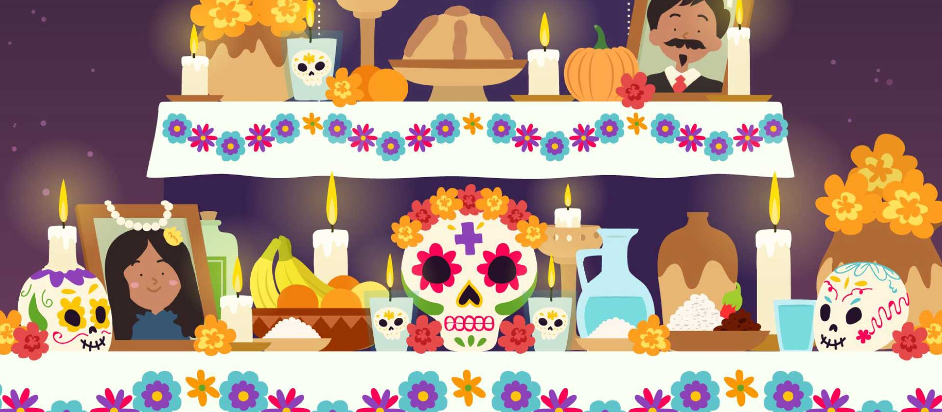 Altar de muertos: Gastronomía, tradición e historia Altar de muertos: Gastronomía, tradición e historia