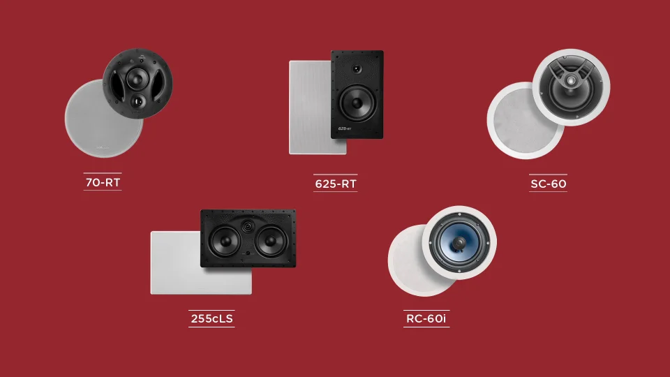 Altavoces de empotrar en techo y en pared - Polk Audio Altavoces de empotrar en techo y en pared - Polk Audio