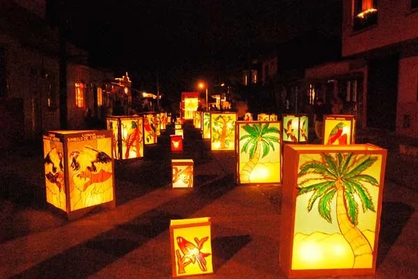 Alumbrado de Quimbaya, y sus Faroles, el Mejor de Colombia