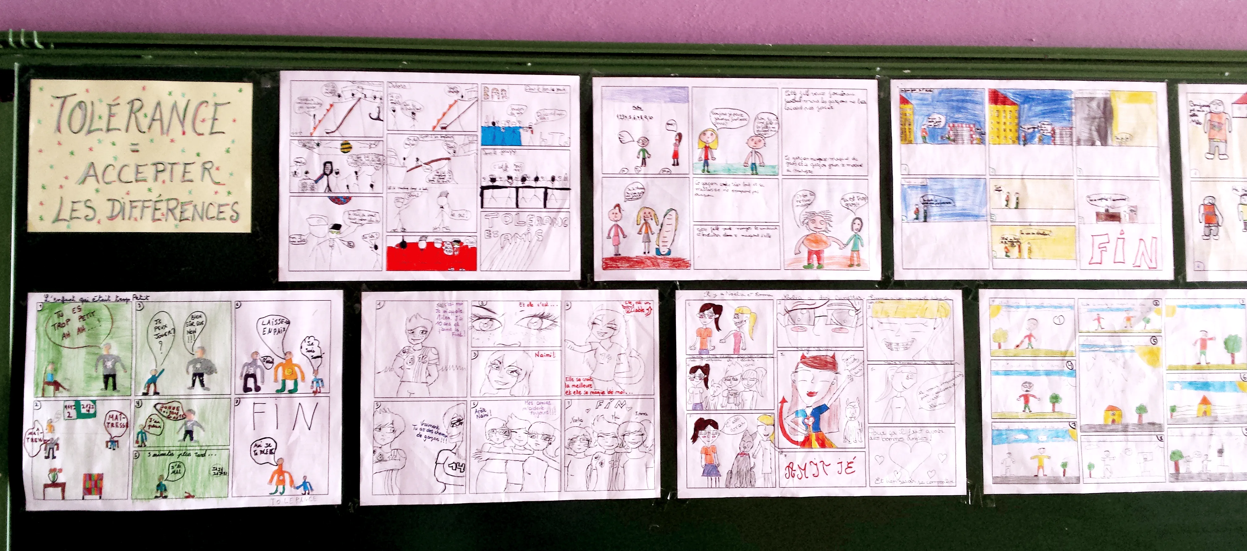 Nuestros alumnos de CM2 realizan cómics sobre el respeto y la tolerancia – Liceo Francés Internacional de Tenerife Nuestros alumnos de CM2 realizan cómics sobre el respeto y la tolerancia – Liceo Francés Internacional de Tenerife