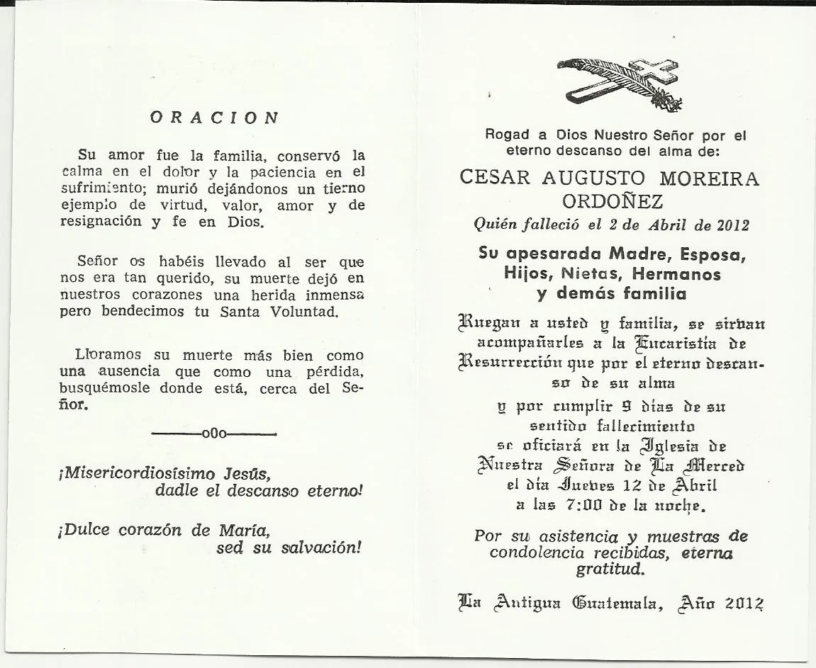EX ALUMNOS DEL GLORIOSO INVAL: INVITACIÓN A LA MISA DE NUEVE DÍAS ... EX ALUMNOS DEL GLORIOSO INVAL: INVITACIÓN A LA MISA DE NUEVE DÍAS ...