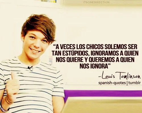 Frases en español de one direction - Imagui