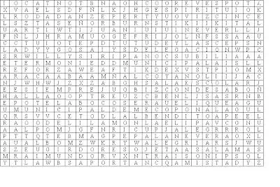 AMAAB ALCALÁ: NUEVA SOPA DE LETRAS