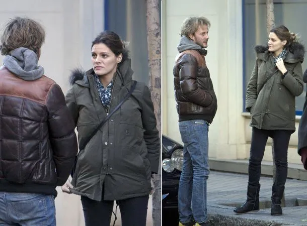 Amaia Salamanca disfruta de un entretenido almuerzo junto al actor ...