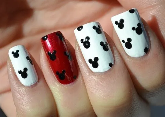 Todos Aman a Pepina: Uñas decoradas: Diseños de Minnie Mouse!! Todos Aman a Pepina: Uñas decoradas: Diseños de Minnie Mouse!!