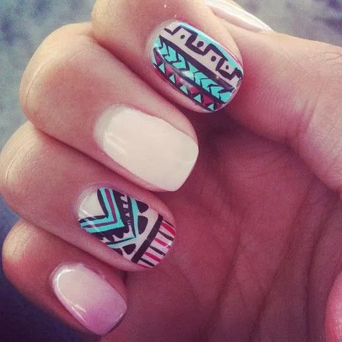 Todos Aman a Pepina: Uñas decoradas: Tribales y paso a paso para ... Todos Aman a Pepina: Uñas decoradas: Tribales y paso a paso para ...