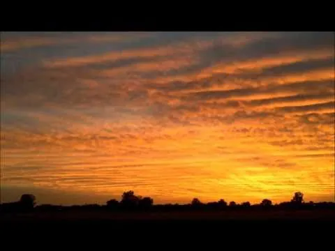 Amanecer y atardecer en el campo - YouTube