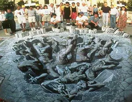 3 Amazing 3D Graffiti Artists: Street Painting and Sidewalk Chalk ...