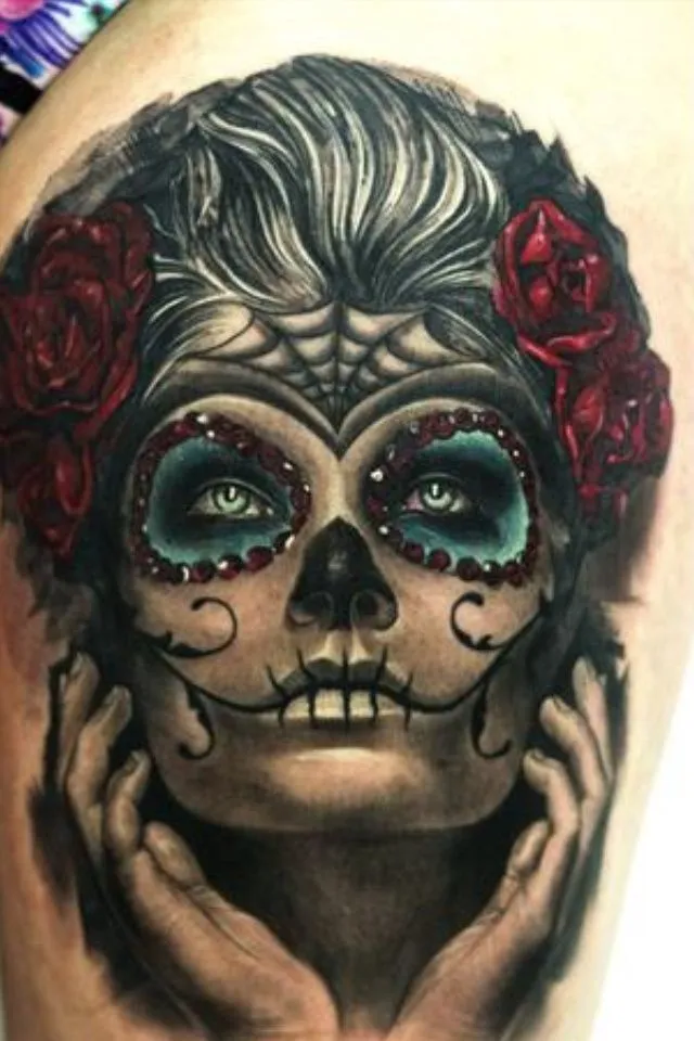 Amazing La catrina Tattoo | Tatuajes | Pinterest Amazing La catrina Tattoo | Tatuajes | Pinterest