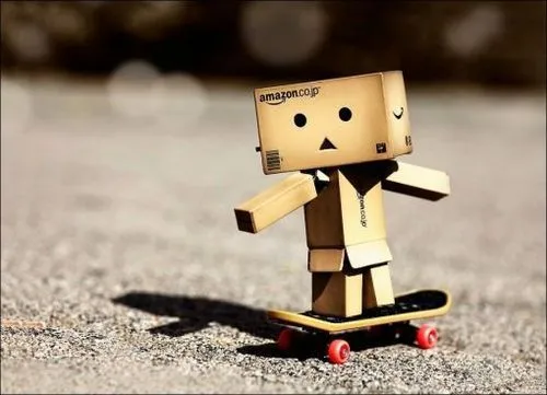 Amazon Box on Pinterest | amazon box, danbo and robots