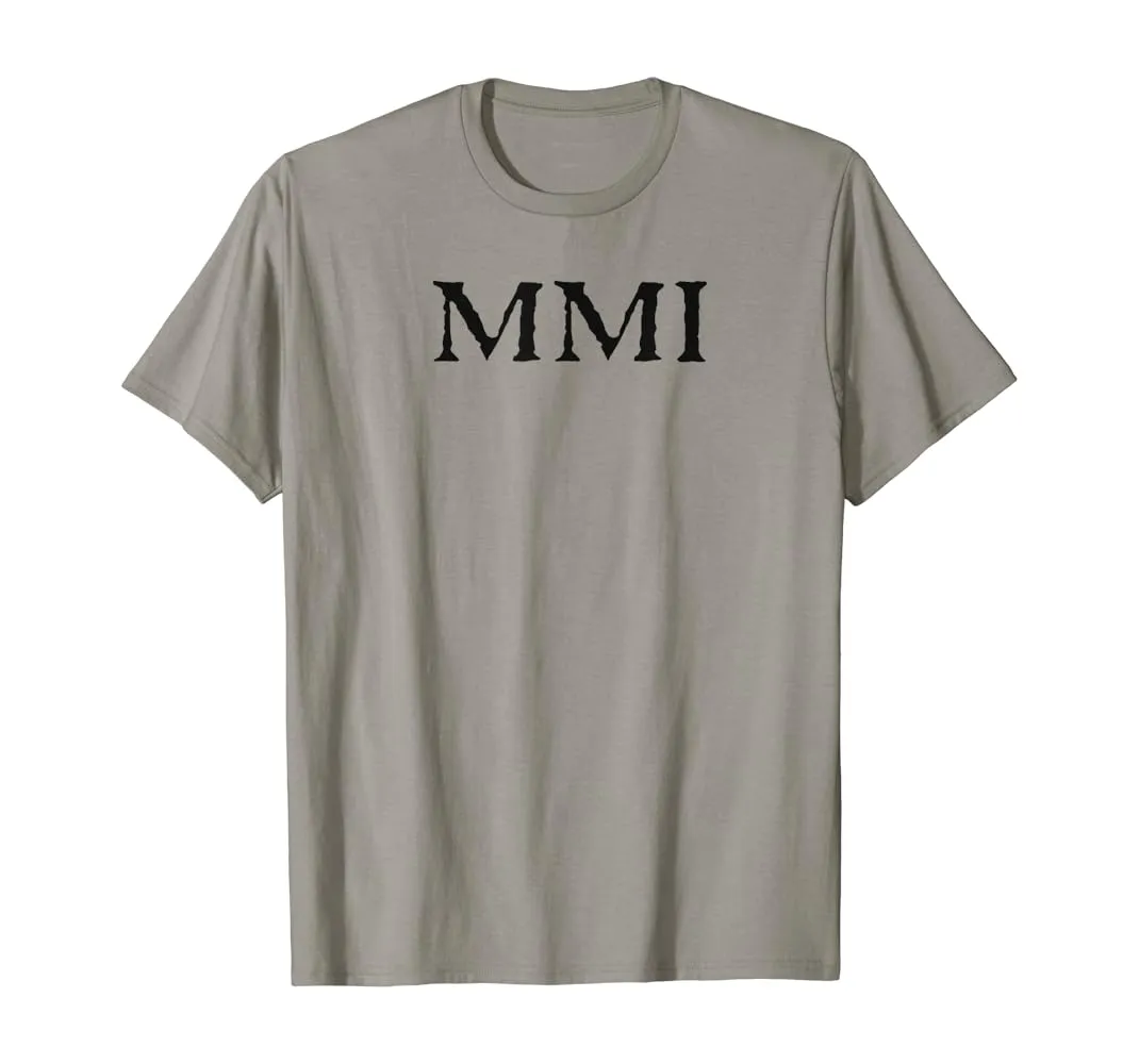 Amazon.com: 2001 - MMI - Año en números romanos - Camiseta de cumpleaños, etc, gris, S : Ropa, Zapatos y Joyería Amazon.com: 2001 - MMI - Año en números romanos - Camiseta de cumpleaños, etc, gris, S : Ropa, Zapatos y Joyería