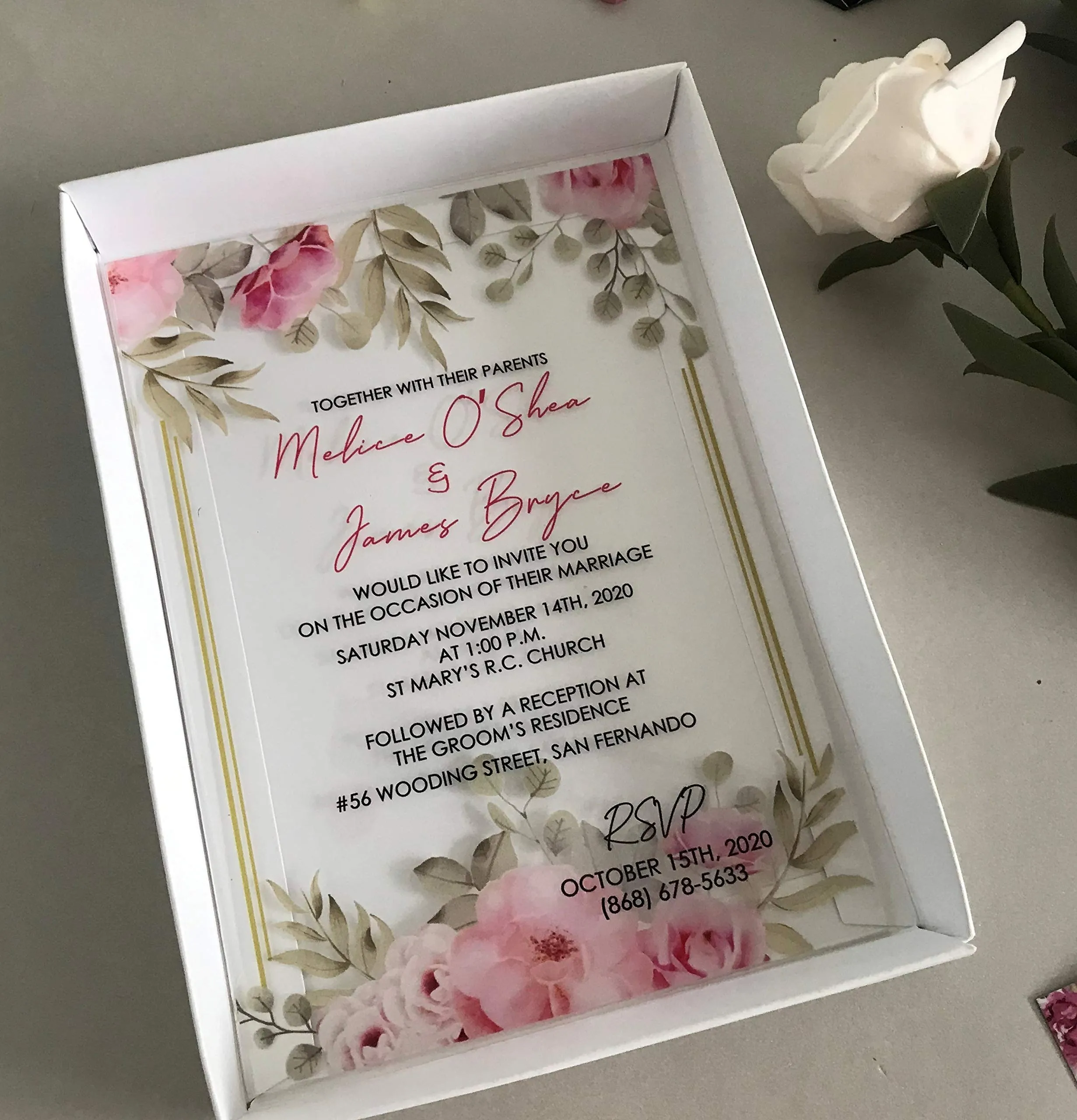 Amazon.com: Cajas de invitaciones de acrílico personalizadas impresas, invitaciones de boda acrílicas, invitaciones de plexiglás transparentes de peonía de flores, invitaciones de cumpleaños de acrílico transparente, invitaciones de acrílico, 10 juegos : Amazon.com: Cajas de invitaciones de acrílico personalizadas impresas, invitaciones de boda acrílicas, invitaciones de plexiglás transparentes de peonía de flores, invitaciones de cumpleaños de acrílico transparente, invitaciones de acrílico, 10 juegos :
