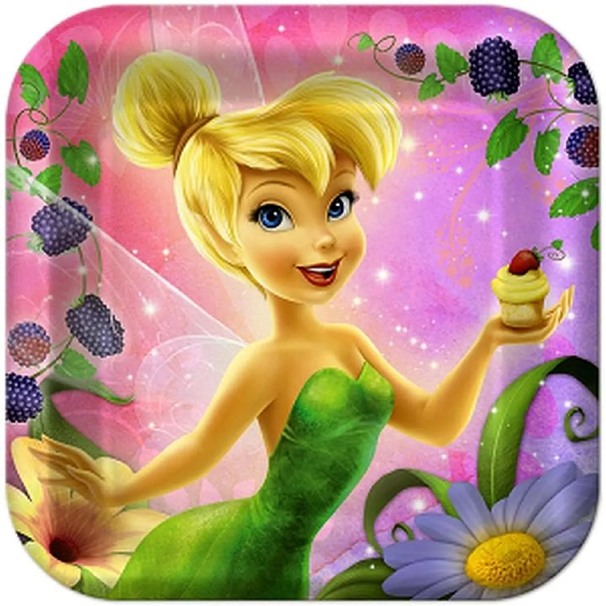 Amazon.com: Hallmark Tinkerbell - Platos llanos cuadrados grandes de 9 pulgadas : Juguetes y Juegos Amazon.com: Hallmark Tinkerbell - Platos llanos cuadrados grandes de 9 pulgadas : Juguetes y Juegos