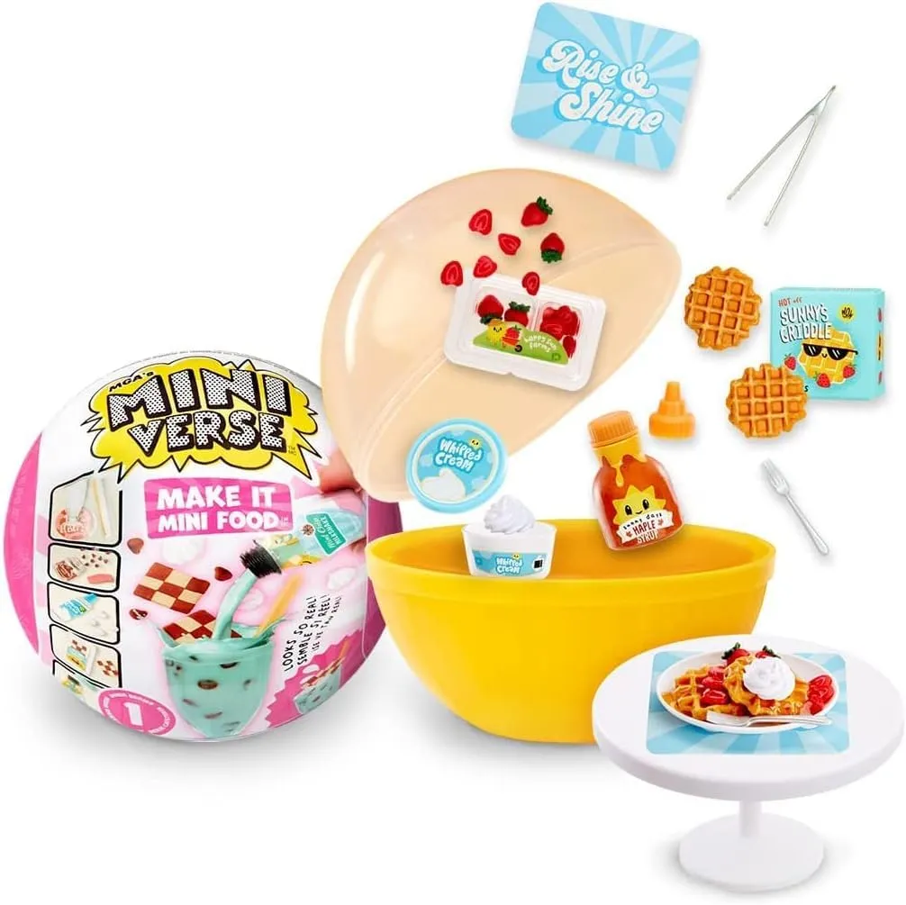 Amazon.com: MGA's Miniverse Make It Mini Food Diner Series 1 Minis,  embalaje ciego, bricolaje, juego de resina, coleccionistas, 8+ : Juguetes y  Juegos