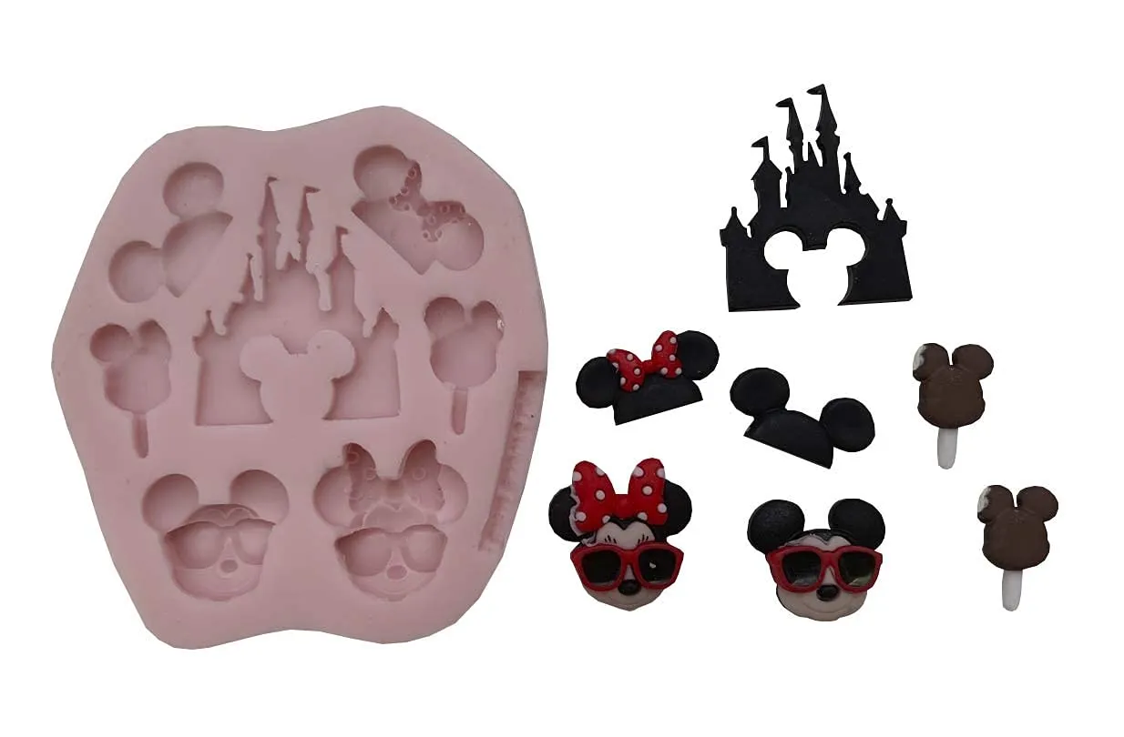 Amazon.com: Mickey Mouse - Molde de silicona con diseño de Minnie Mouse (medidas en segunda foto, sin devoluciones) : Hogar y Cocina Amazon.com: Mickey Mouse - Molde de silicona con diseño de Minnie Mouse (medidas en segunda foto, sin devoluciones) : Hogar y Cocina