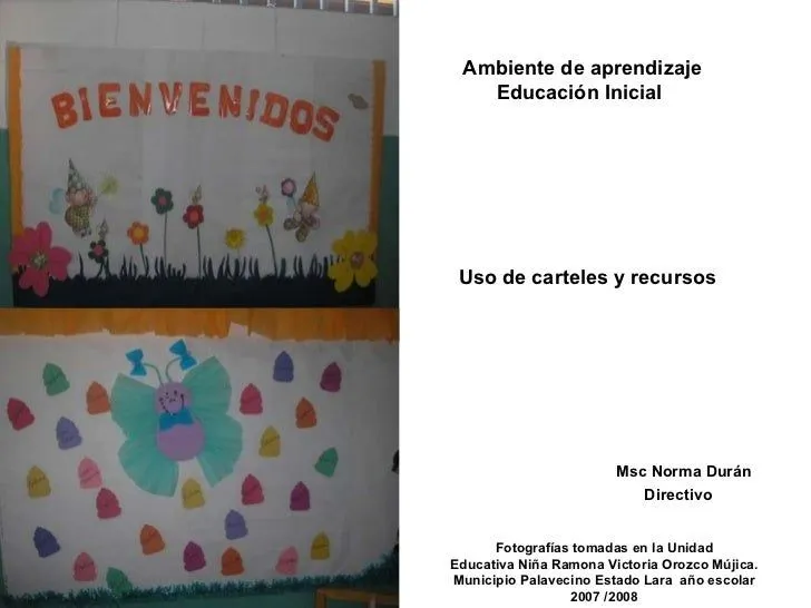 Ambientacion de un aula