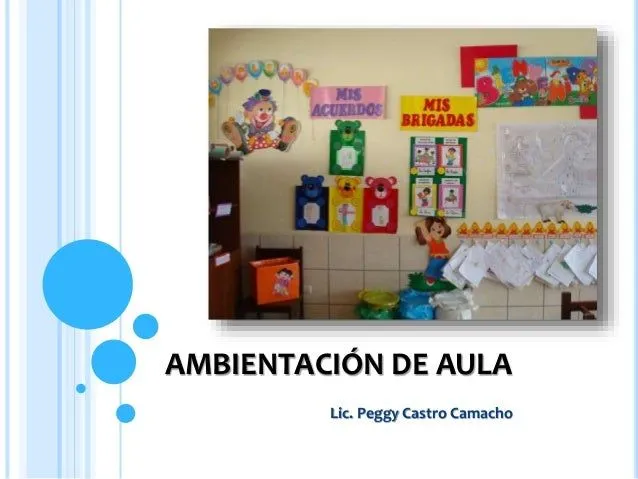 Ambientación de aula