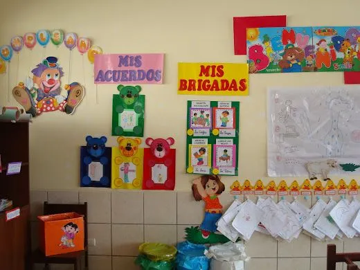 Ambientación y Decoración de Aula / Salón de clases para niños ...