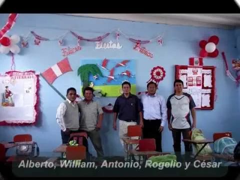 Concurso de Ambientación de Aulas Fiestas Patrias 2011 - YouTube