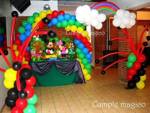 Ambientaciones cumpleaños - decoración en globos - Piñatas ...