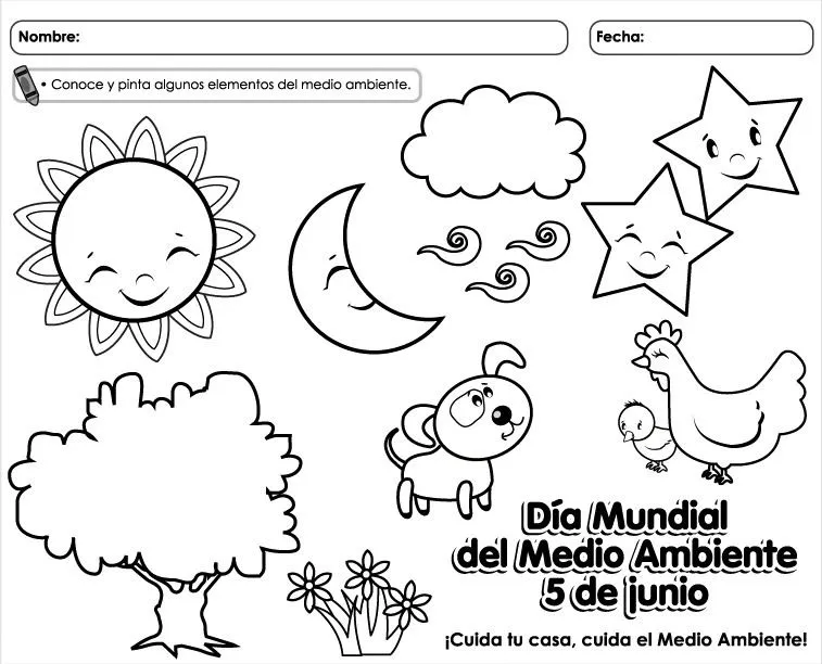Dia del arbol en venezuela dibujo para colorear - Imagui