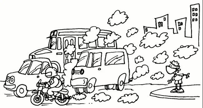 Dibujos para colorear del medio ambiente contaminado - Imagui Dibujos para colorear del medio ambiente contaminado - Imagui