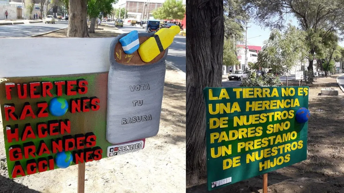 Día del Medio Ambiente: estudiantes elaboran carteles en 3D con material reciclado | Diario El Tiempo Día del Medio Ambiente: estudiantes elaboran carteles en 3D con material reciclado | Diario El Tiempo