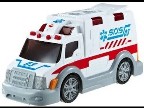 Ambulancia Coche de juguete, dibujos animados para niños - YouTube Ambulancia Coche de juguete, dibujos animados para niños - YouTube