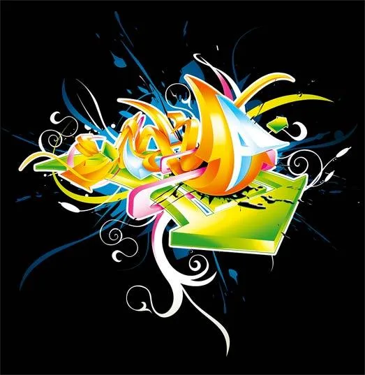 america: GRAFFITIS 3D