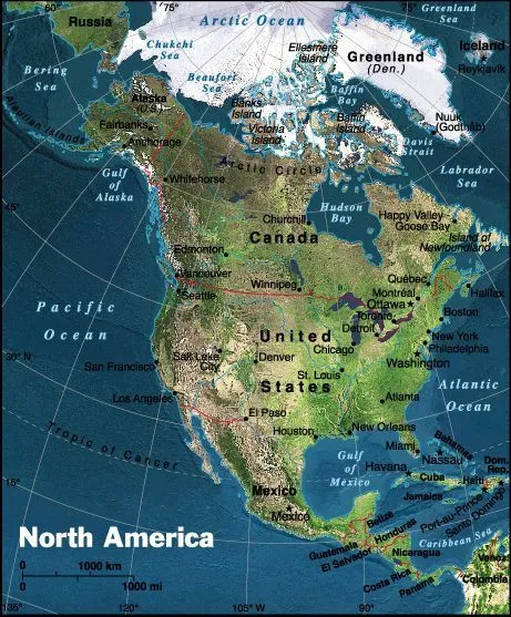 America Del Norte