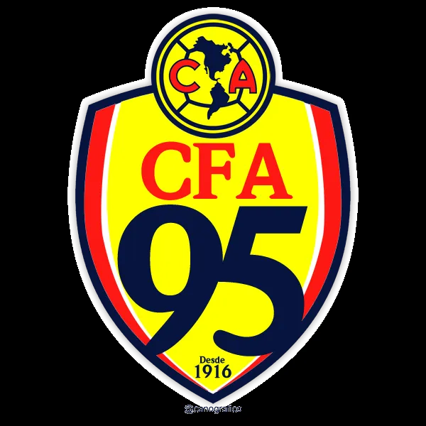 AMERICAnografico: Escudo 95 Años Club América • 12072011CTG