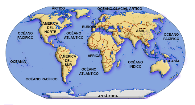 Americanos y la geografía | Spanish in the USA